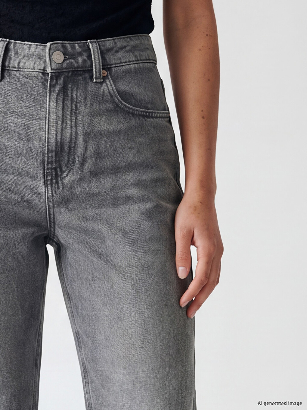 Women's Straight Fit Jeans-2