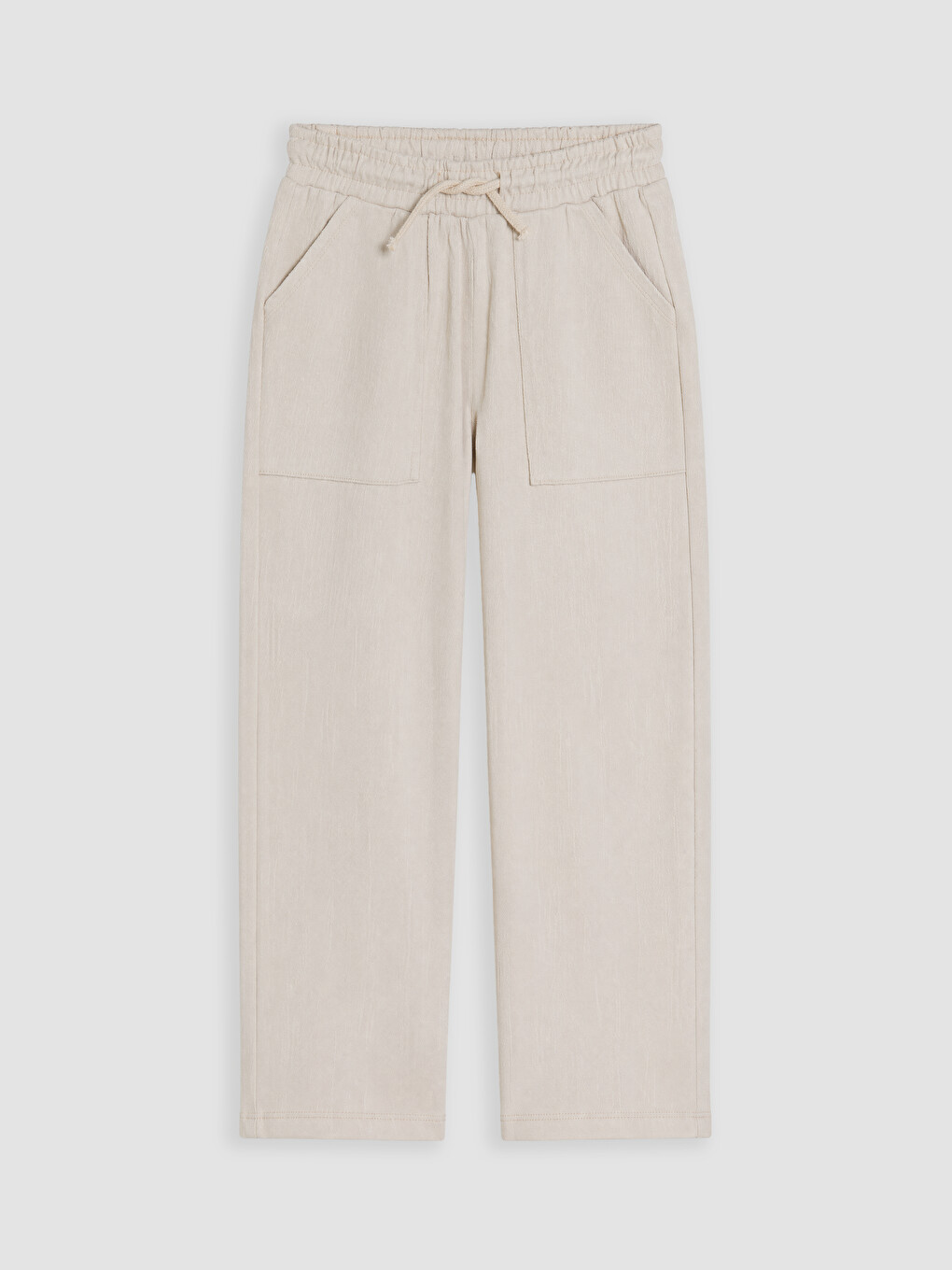 Elastic Waist Pocketed Boys' Sweatpants