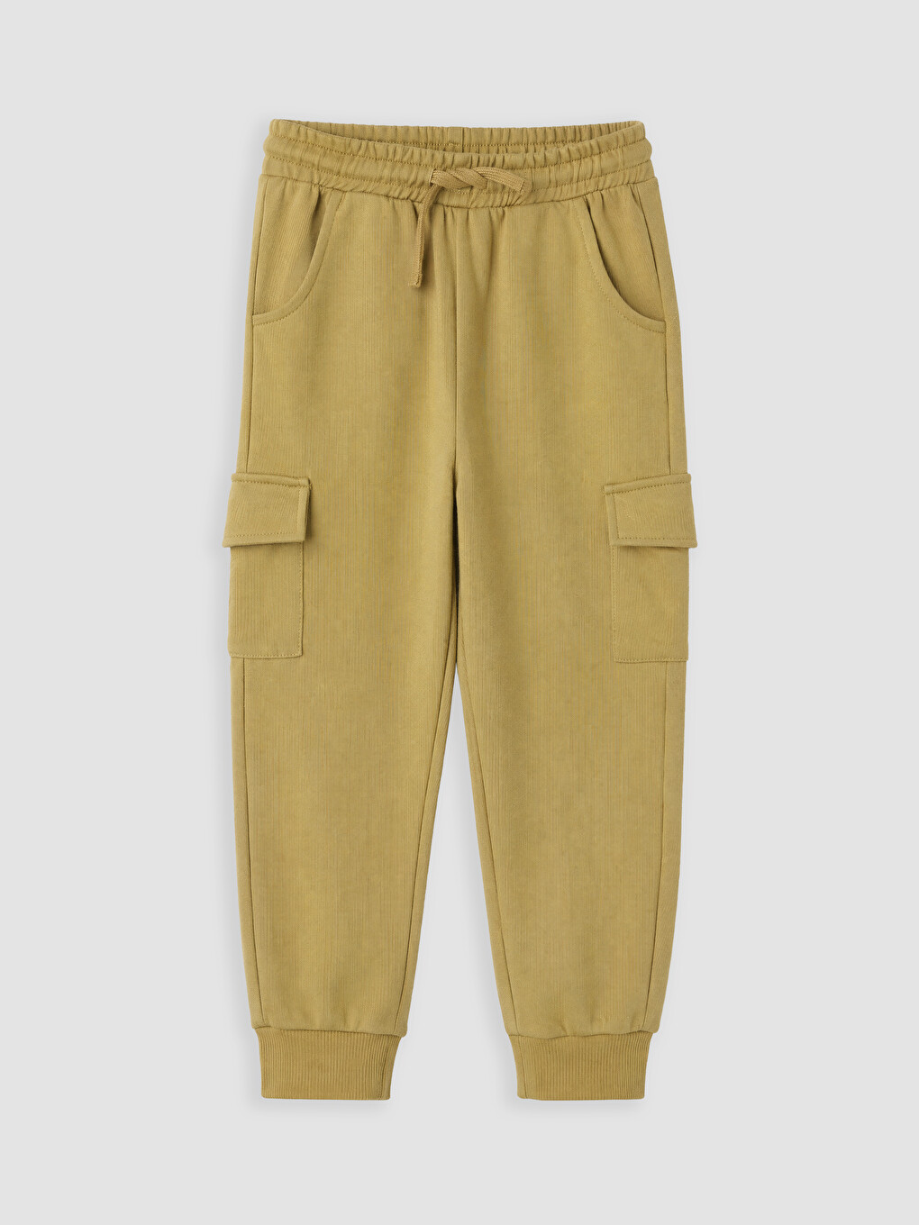 Set Bluze Me Stampim Dhe Pantallona Jogger Cargo Me Xhepa Për Djem-4