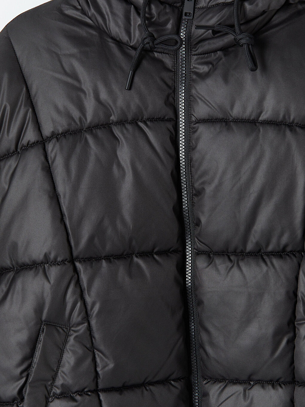 Hooded Women's Puffer Coat-7