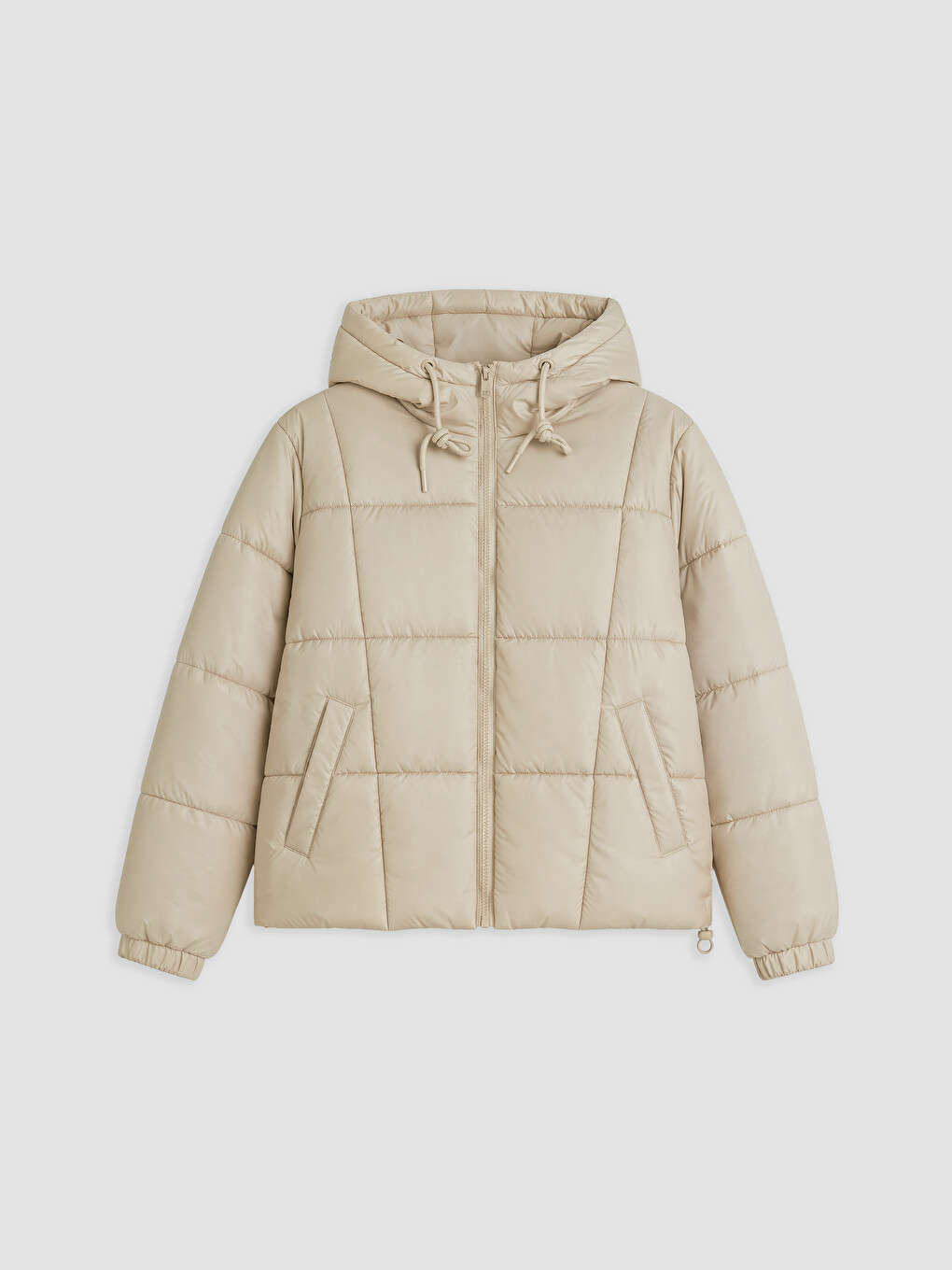 Hooded Women's Puffer Coat-4