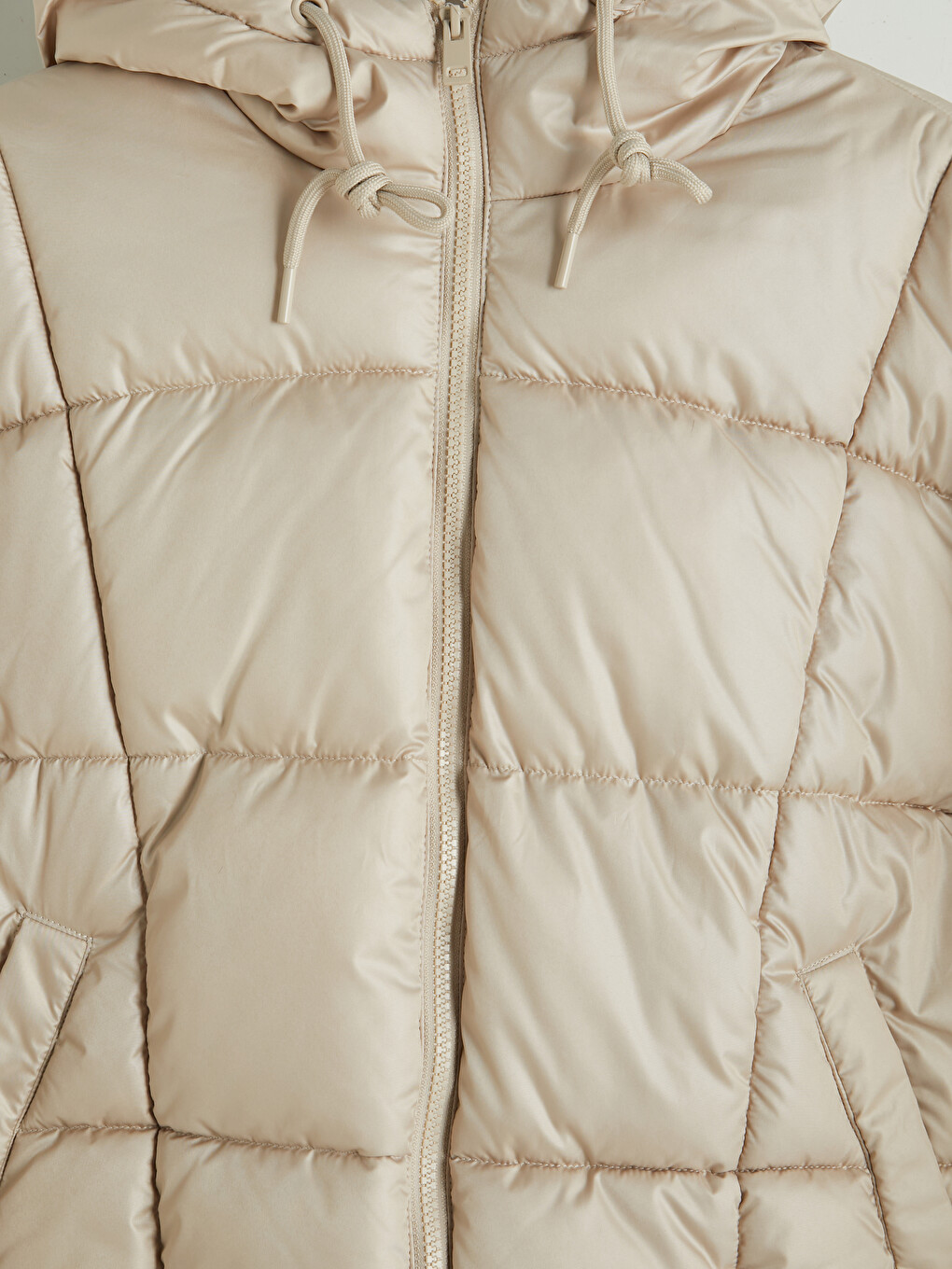Hooded Women's Puffer Coat-6