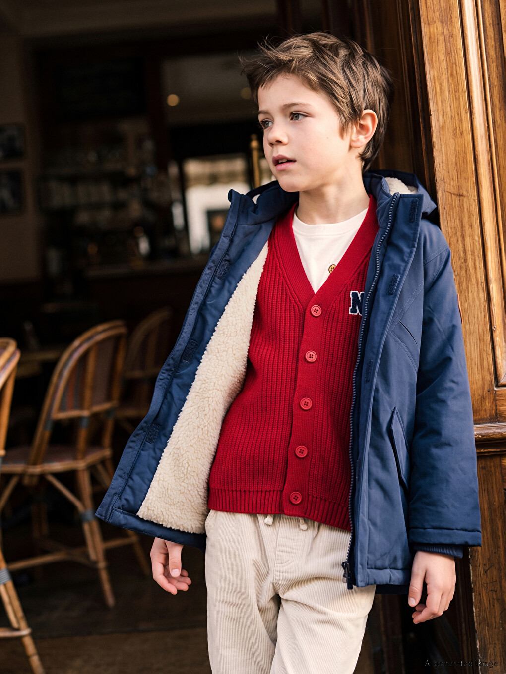Hooded Boys' Coat