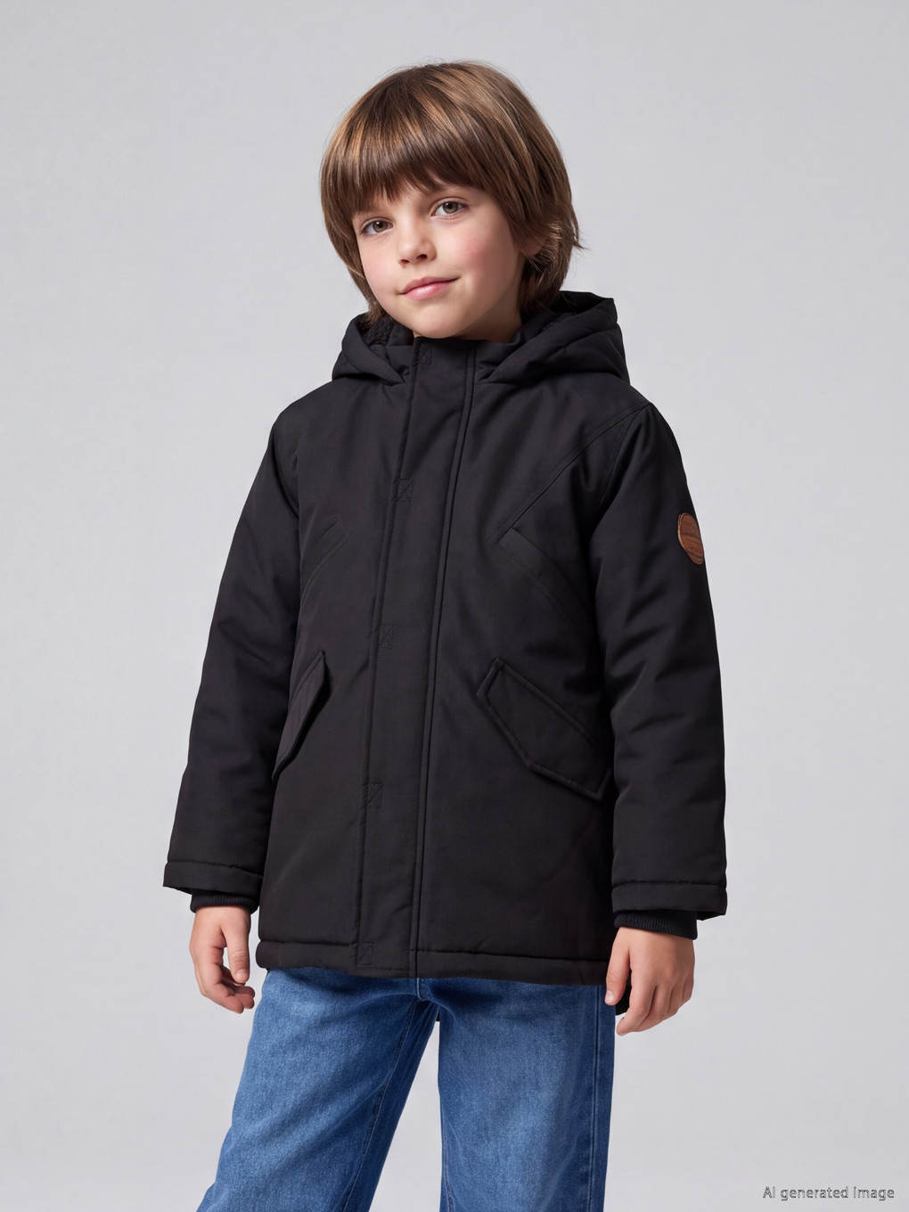  Hooded Boys' Coat