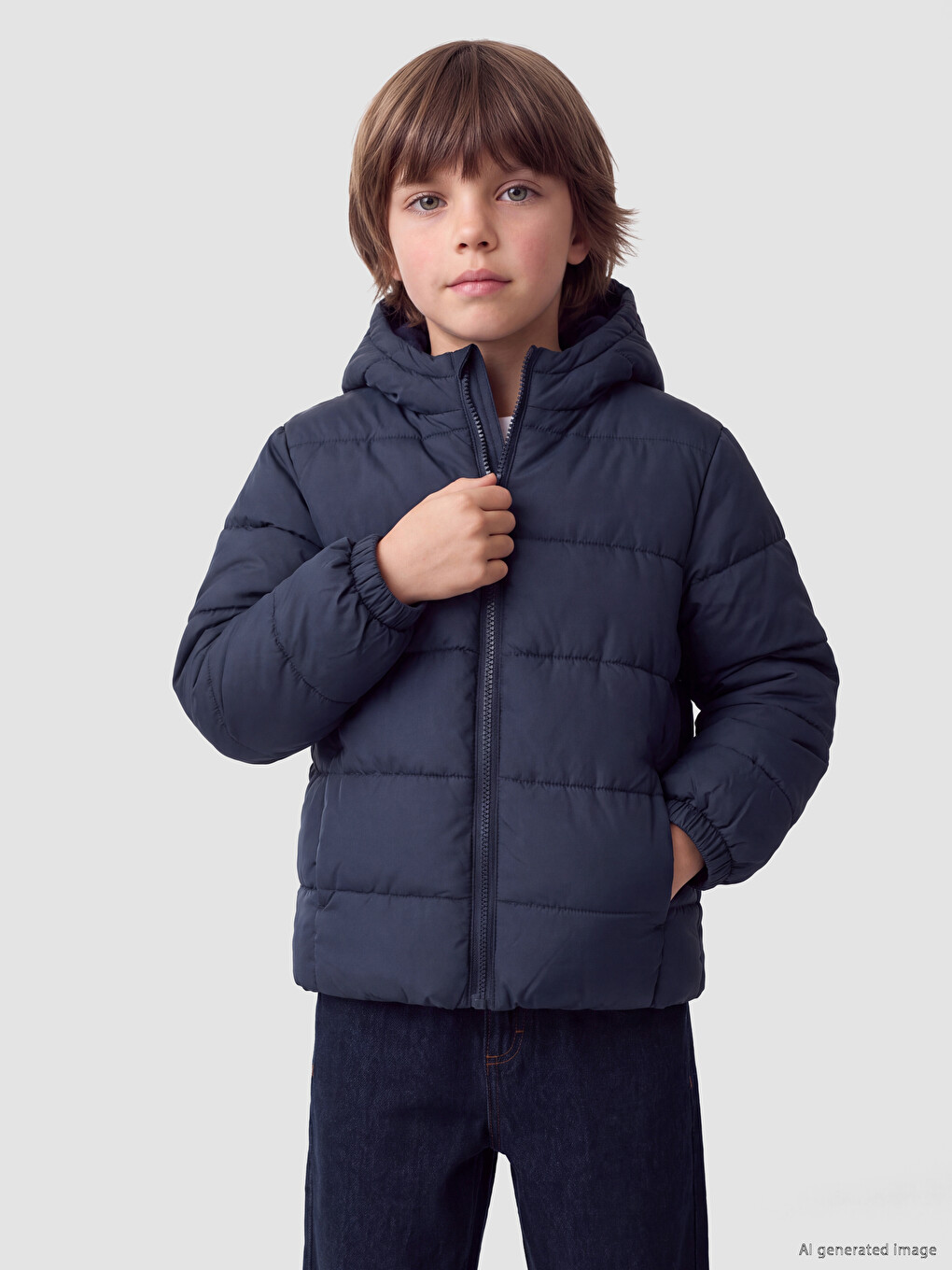 Hooded Boys' Coat-1