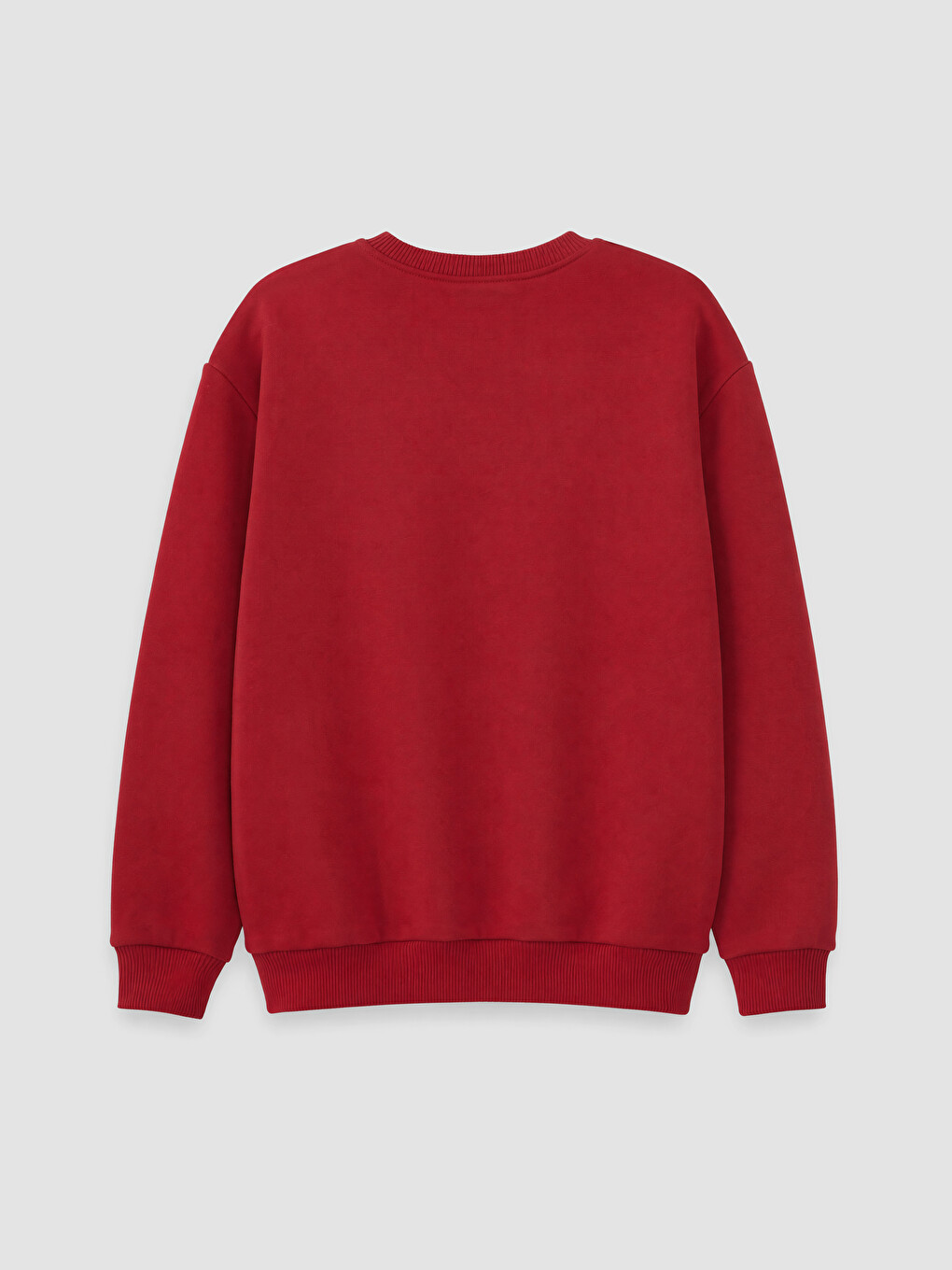 Kırmızı Baskılı Erkek Çocuk Sweatshirt-1