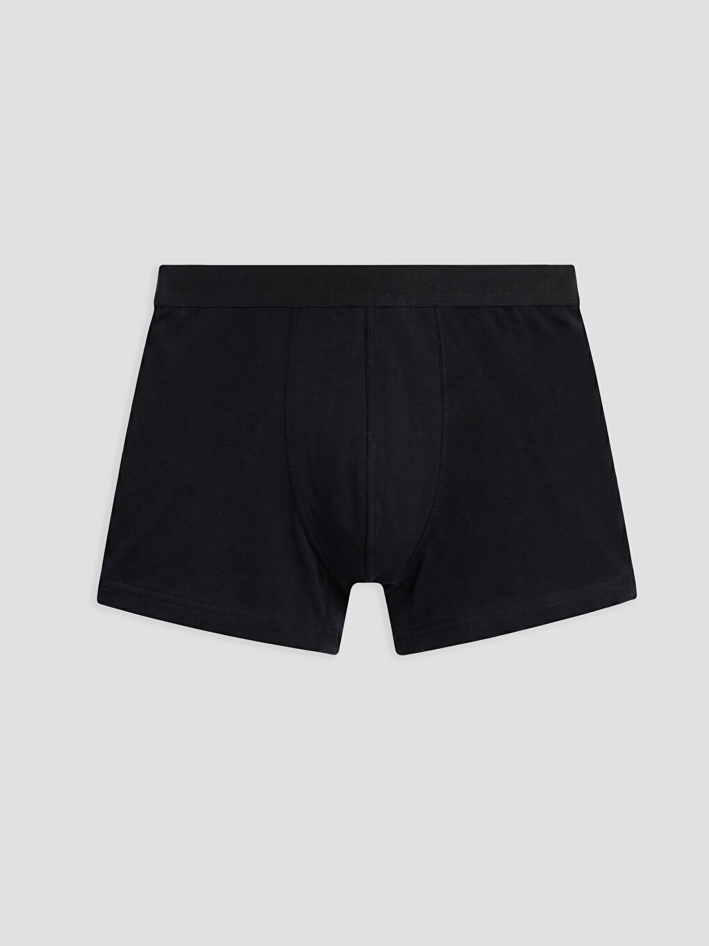 Siyah Pamuklu Esnek Erkek Boxer 3'lü-3