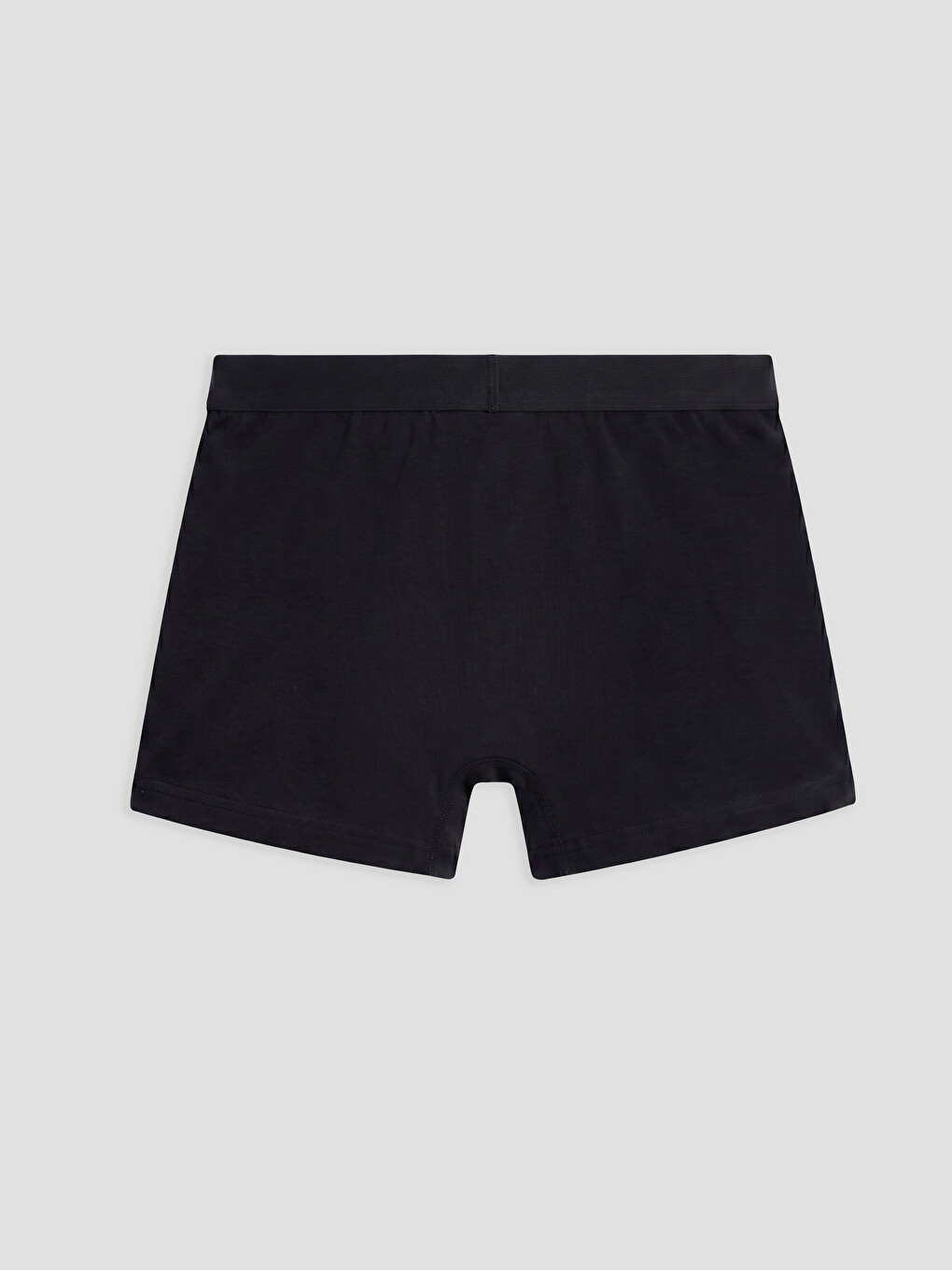 Siyah Pamuklu Esnek Erkek Boxer 3'lü-4