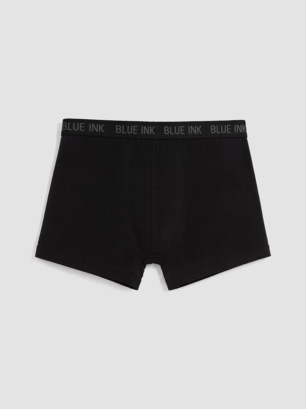 Gri Regular Fit Pamuklu Erkek Boxer 3'lü-4