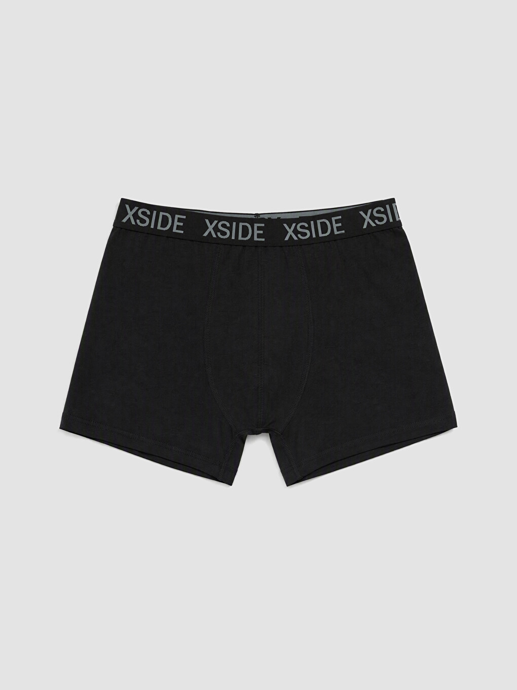 Siyah Pamuklu Esnek Erkek Boxer 3'lü Paket-1