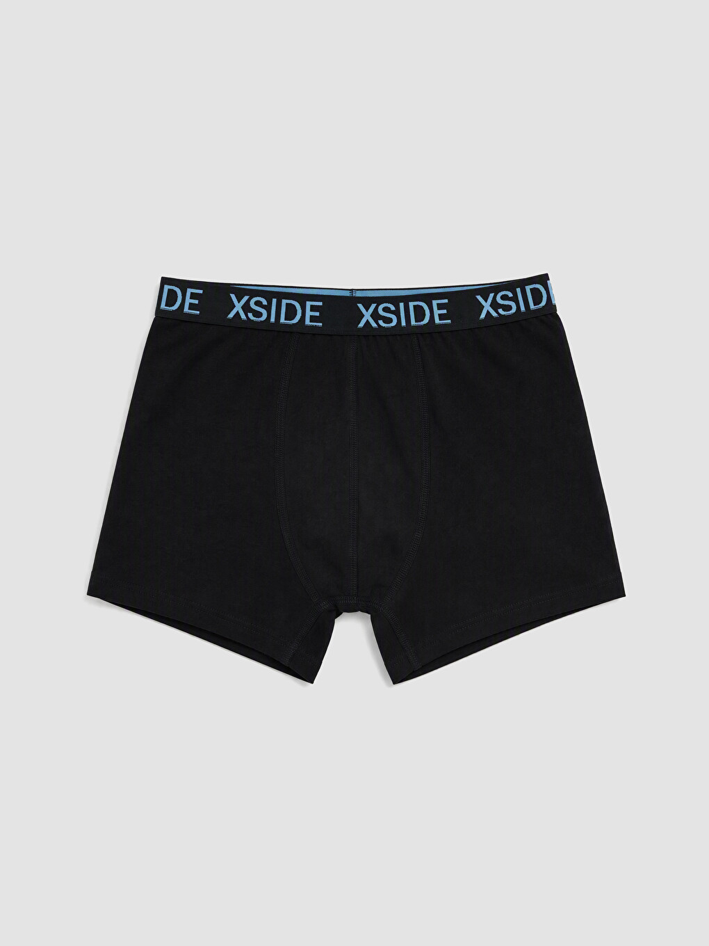 Siyah Pamuklu Esnek Erkek Boxer 3'lü Paket-3