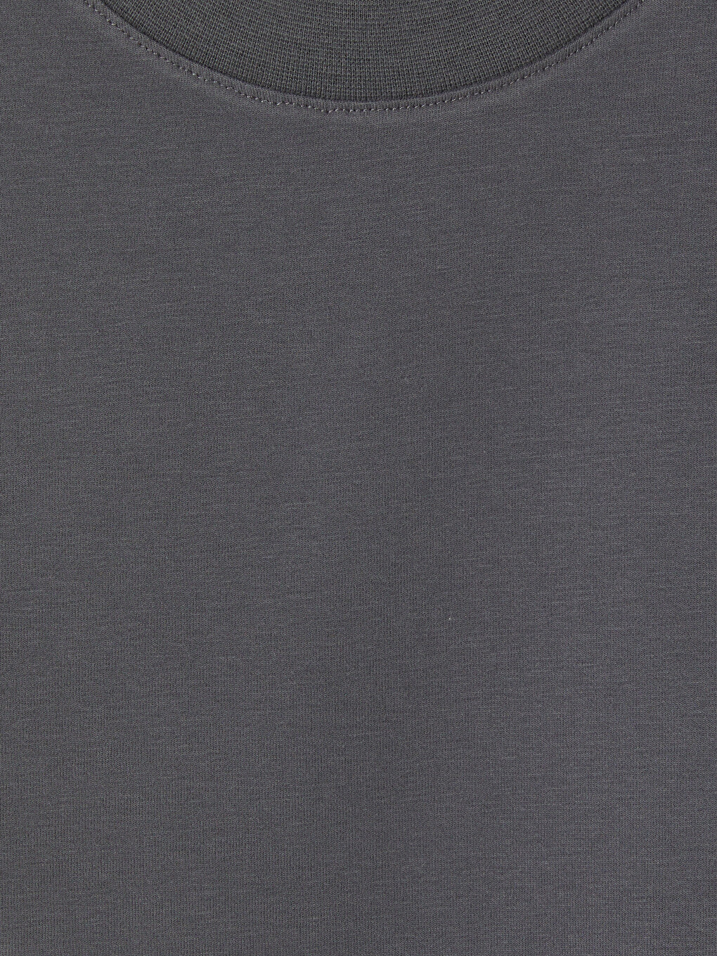 Mashkull Gri T-shirt-5