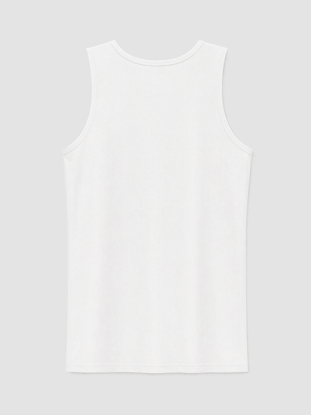 U Neck Jersey Men's Vest 3-packs-7