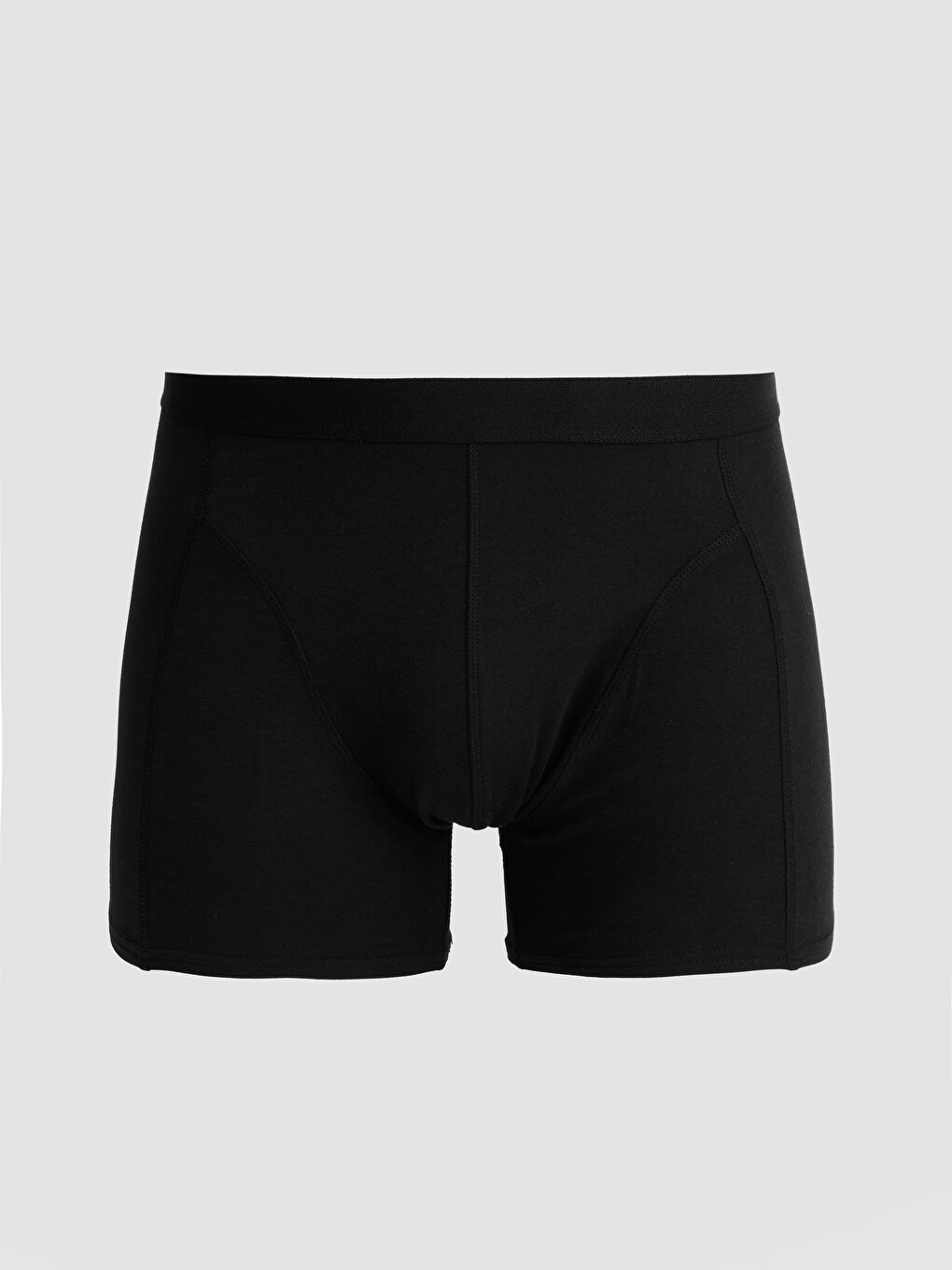 Mann Schwarz Boxershorts-1