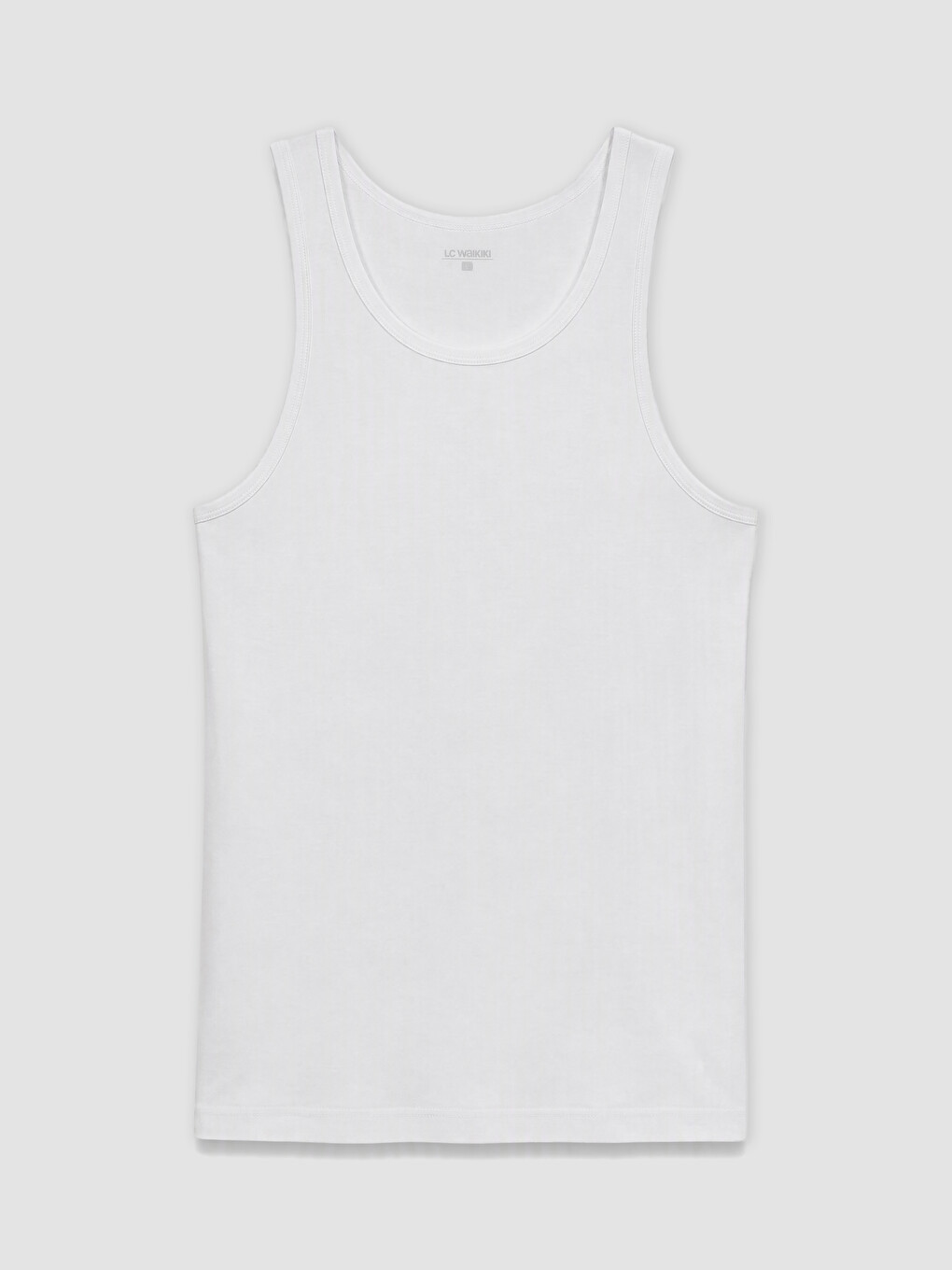 2 Pack U Neck Jersey Men's Vest-1