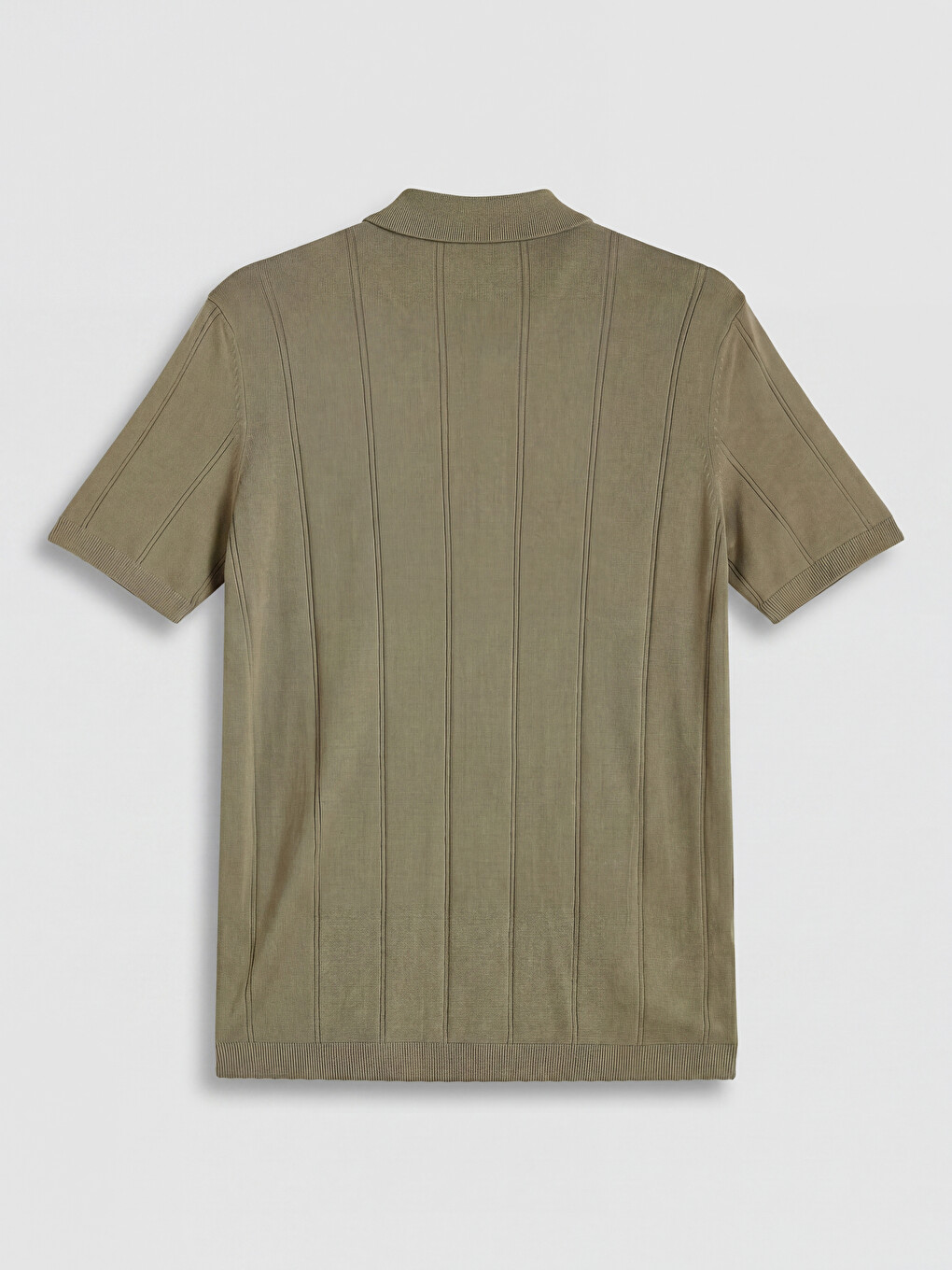 Polo Yaka Erkek Triko Tişört-5
