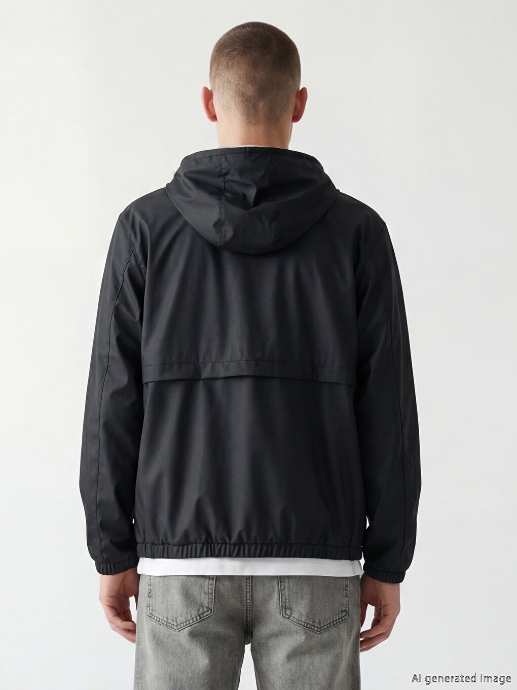 Дождевик Regular Fit С Капюшоном Для Мужчин-4