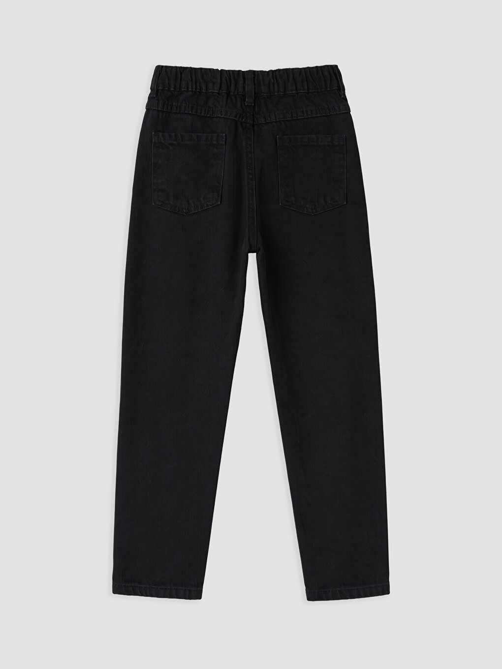Siyah Regular Fit Erkek Çocuk Jean Pantolon-1