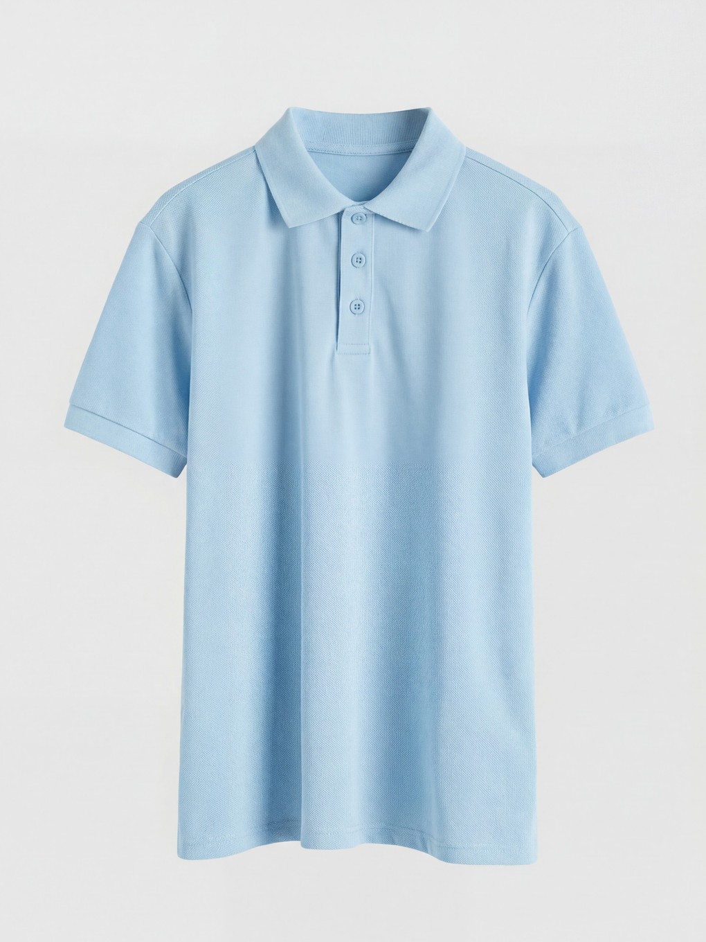 Polo Collar Girls' Pique T-shirt