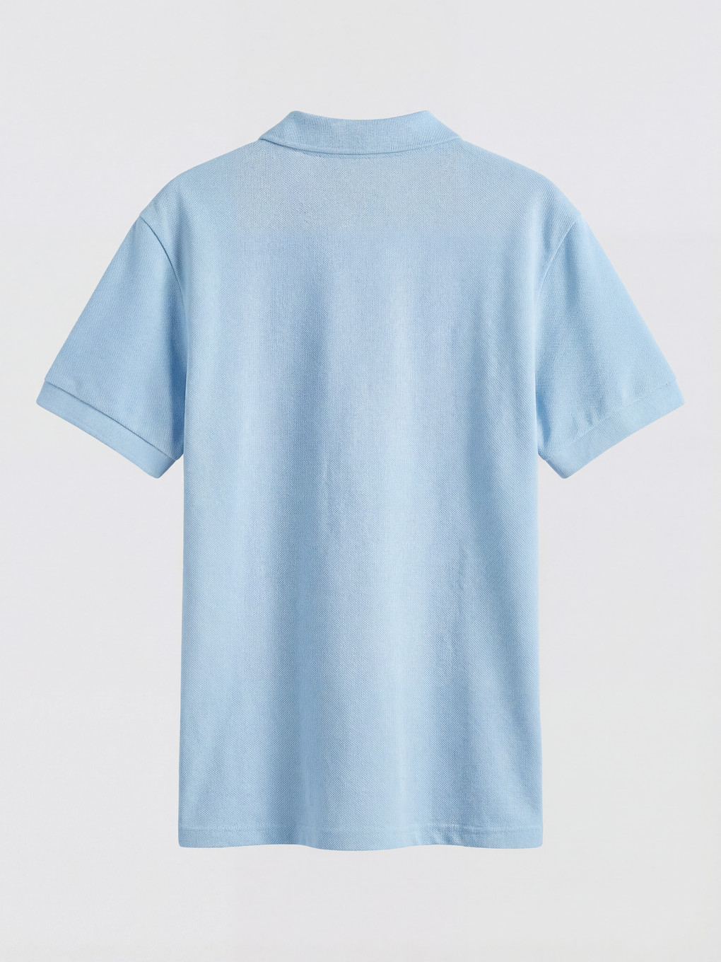 Polo Collar Girls' Pique T-shirt-1