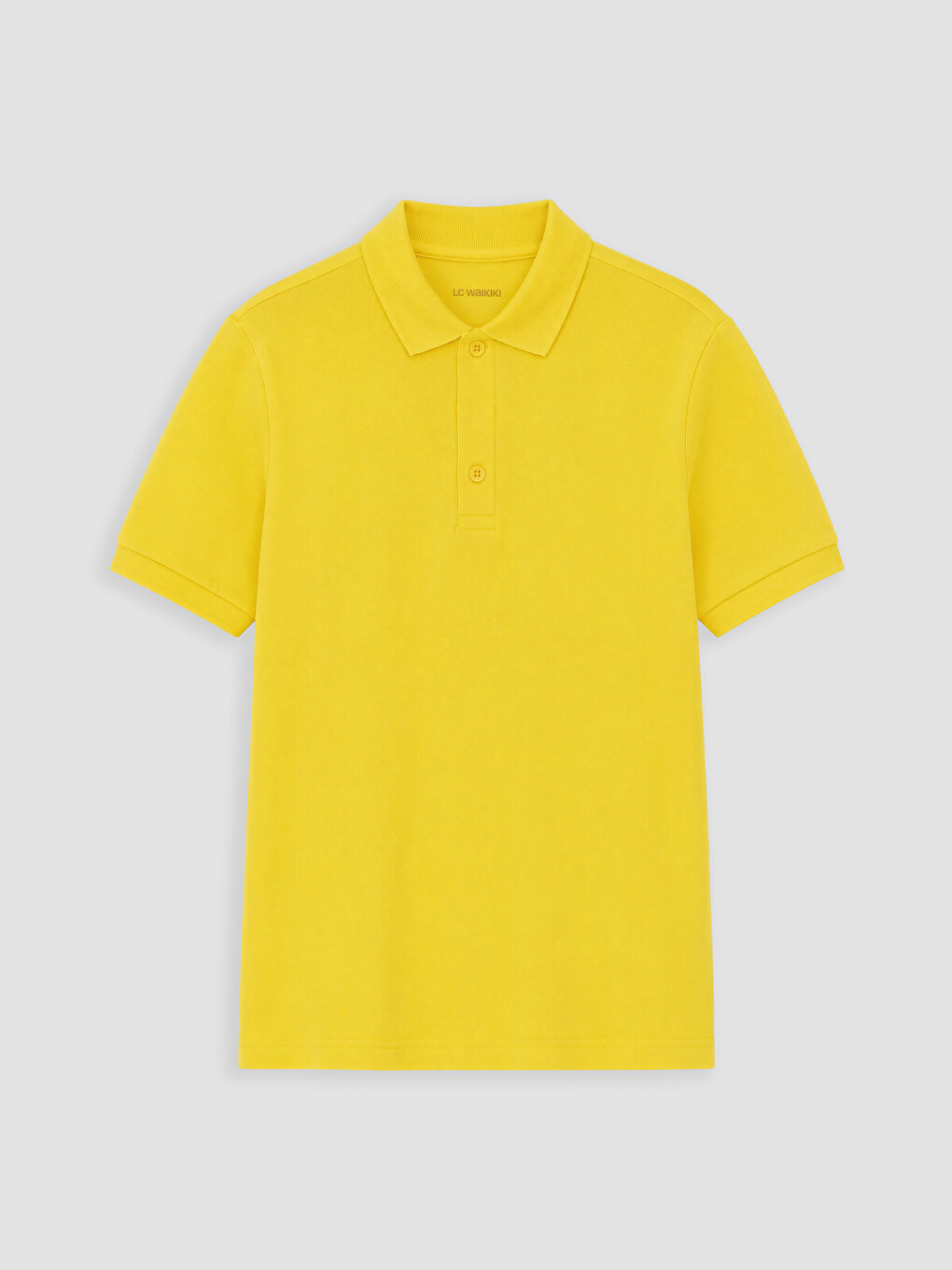 Polo Collar Girls' Pique T-shirt-2