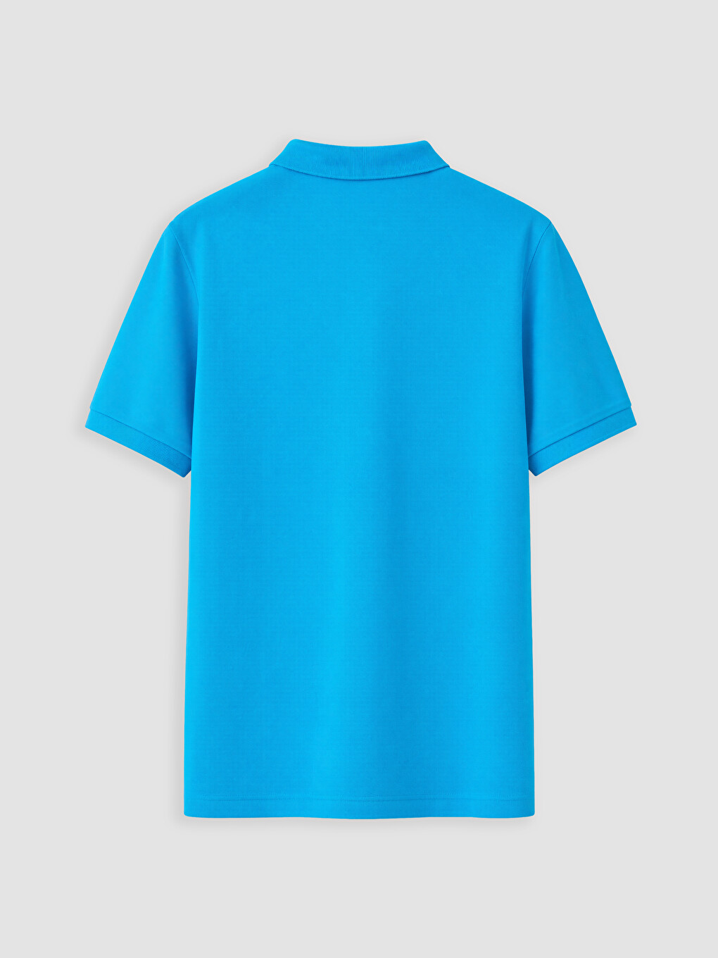 Polo Collar Girls' Pique T-shirt-3