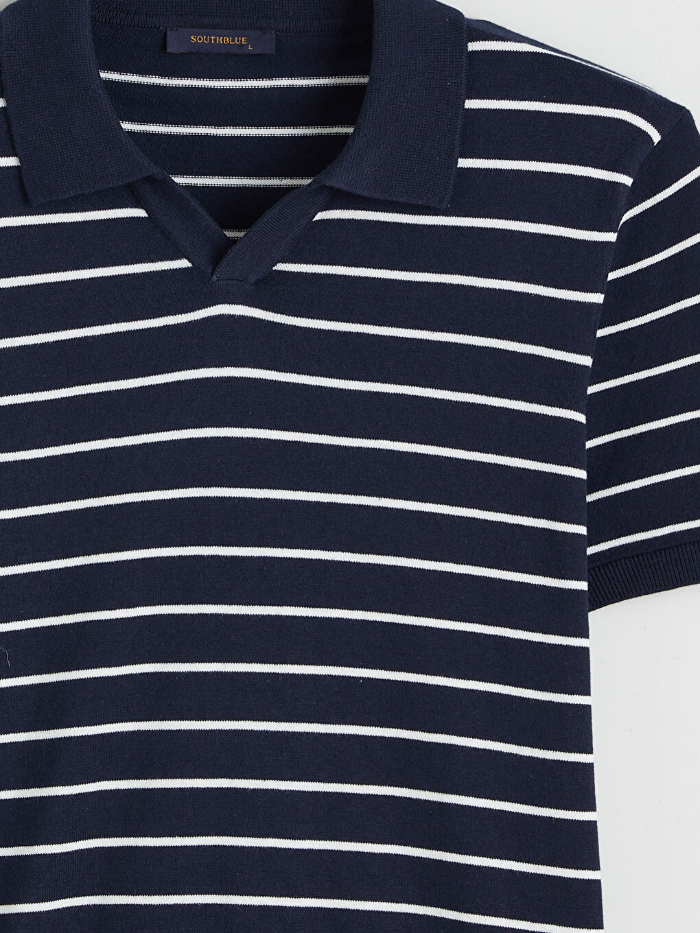 Мужчины Синий Свитер-6