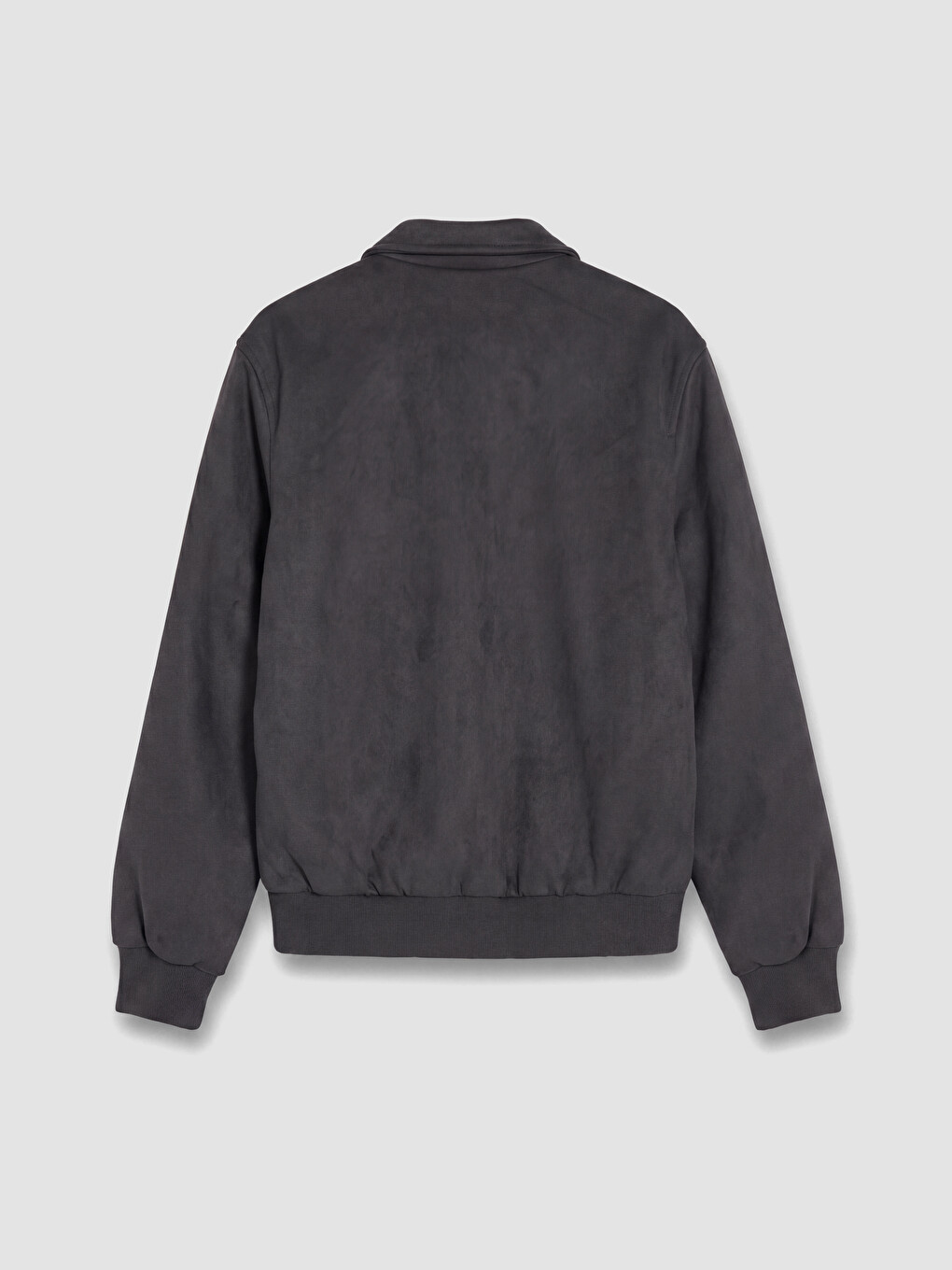 Boy Grey Faux Leather Coat-3