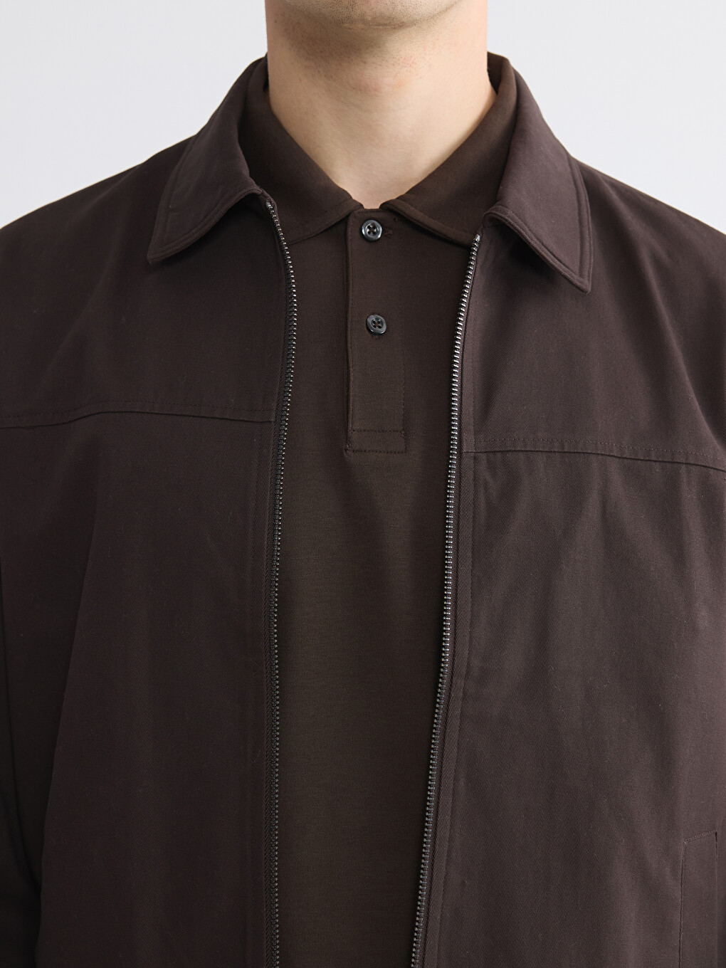 Regular Fit Jakna Od Gabardina Za Muškarce-2