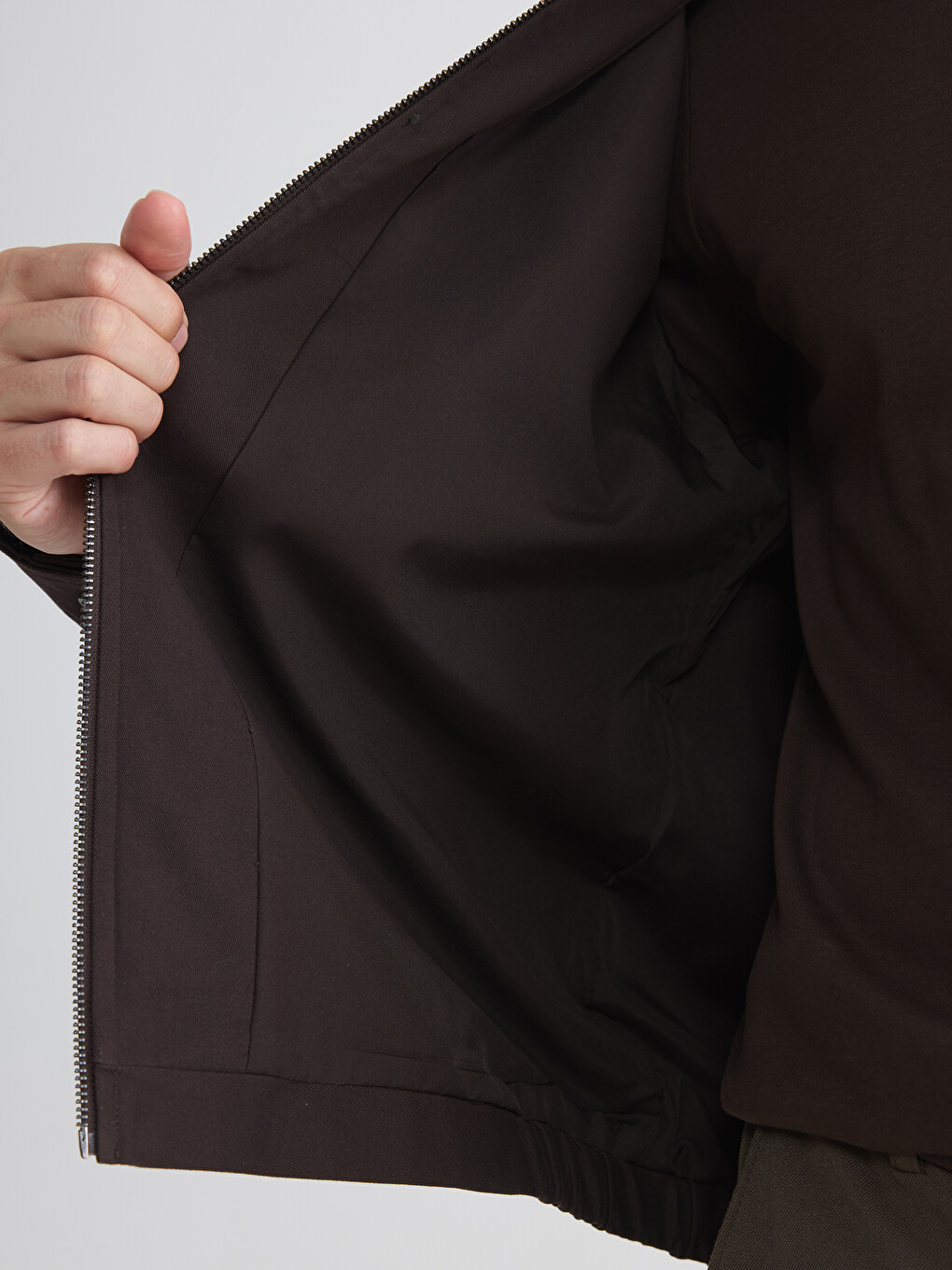Regular Fit Jakna Od Gabardina Za Muškarce-3