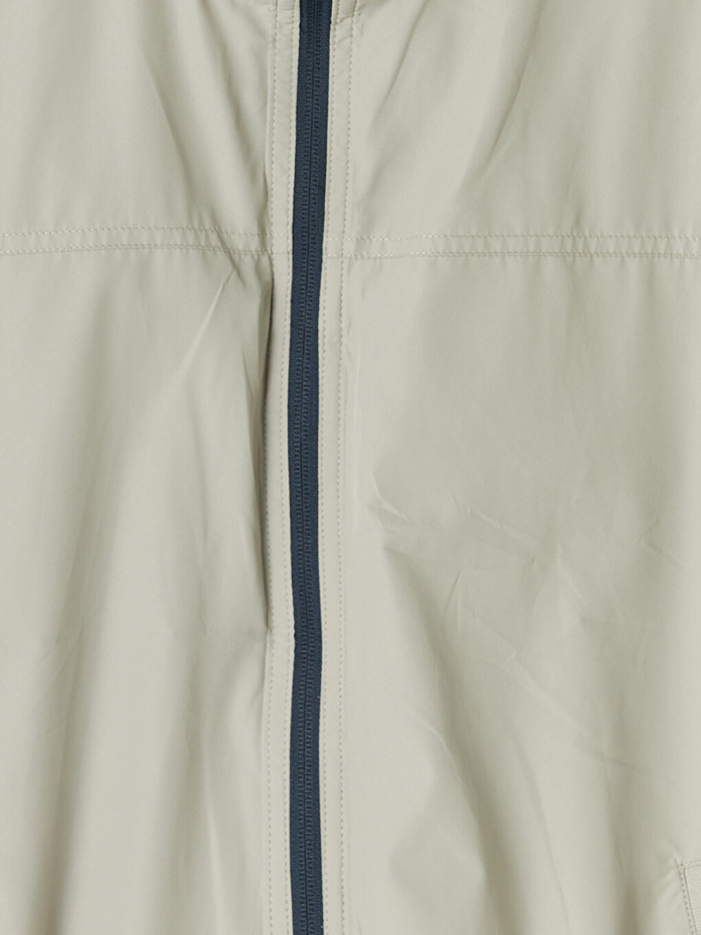 Regular Fit Mock Neck Men's Coat-12