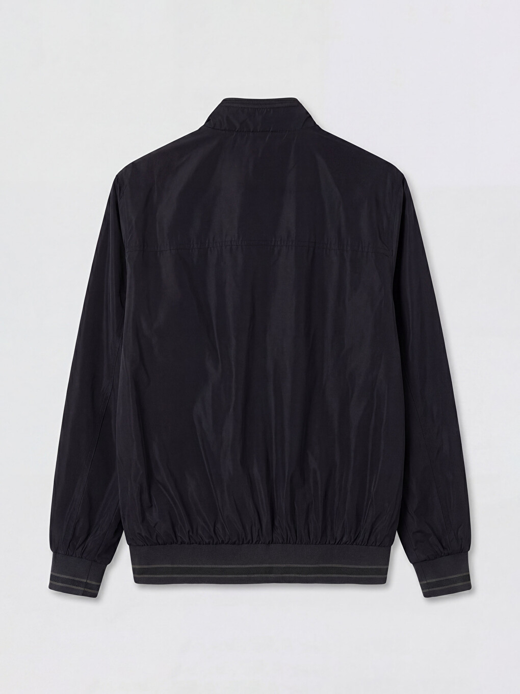 Regular Fit Mock Neck Men's Coat-5