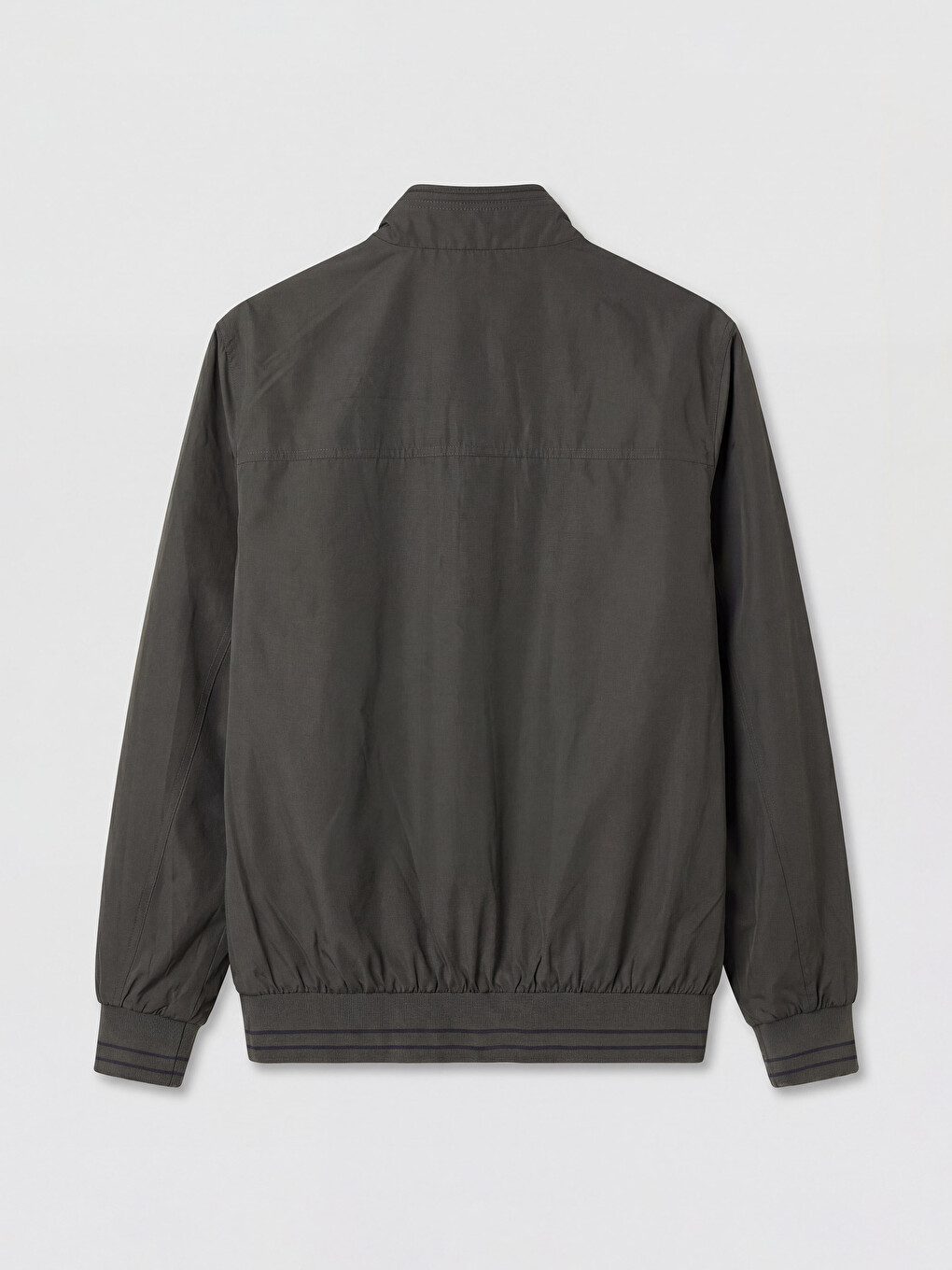 Regular Fit Mock Neck Men's Coat-7