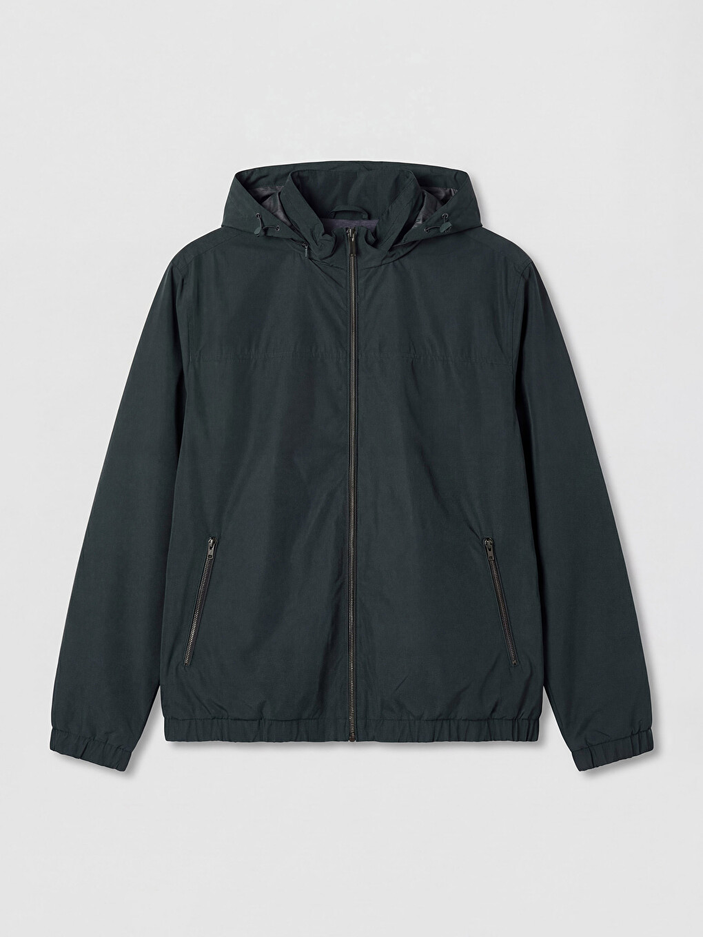 Man Green Coat-5