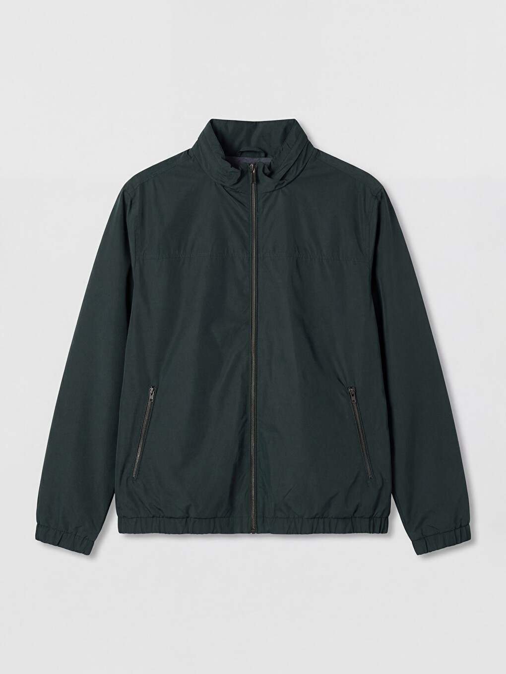 Man Green Coat-7