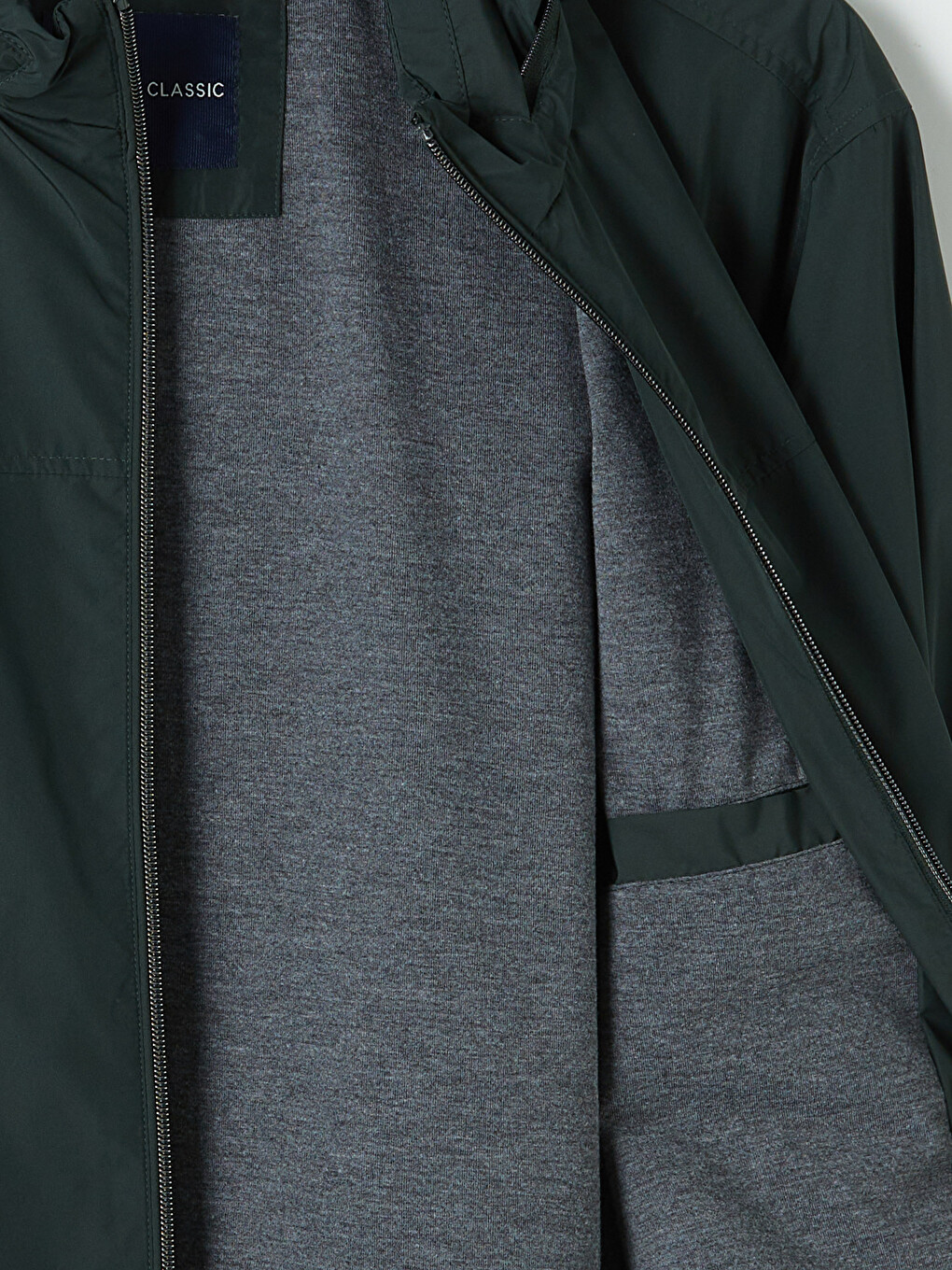 Man Green Coat-9