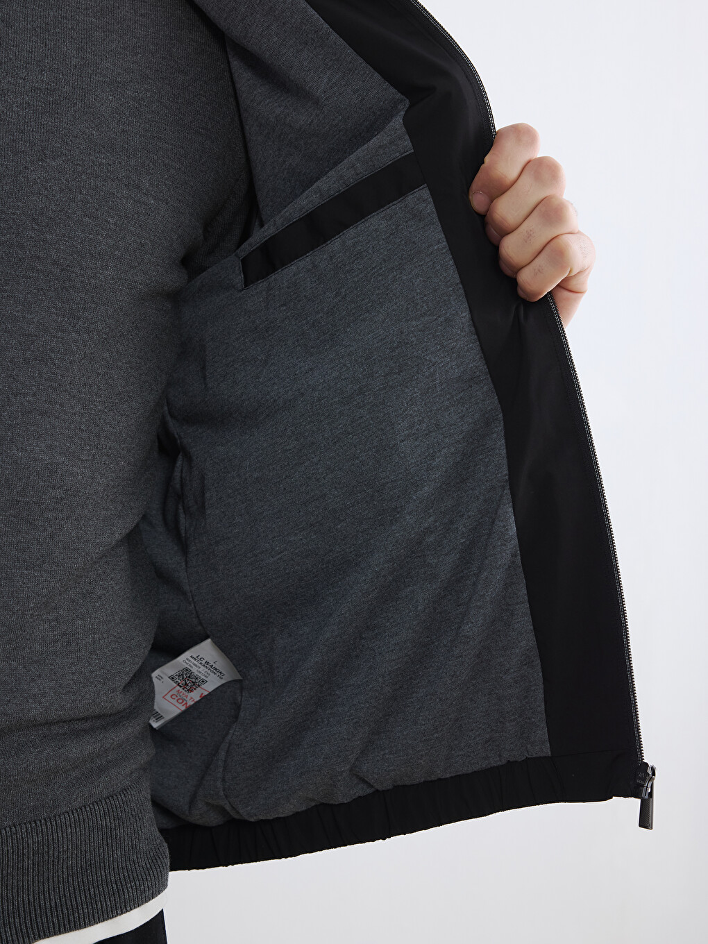 Man Black Coat-3