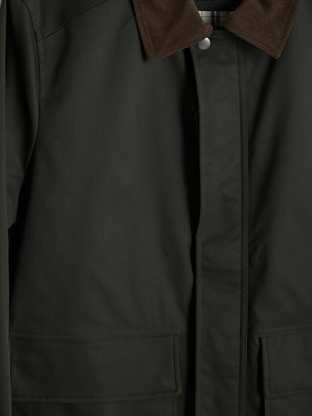 Man Khaki Jacket-7