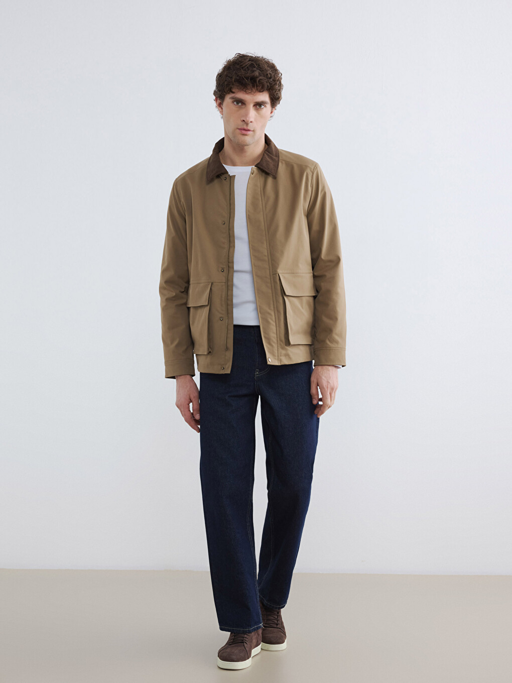 Man Brown Jacket-2