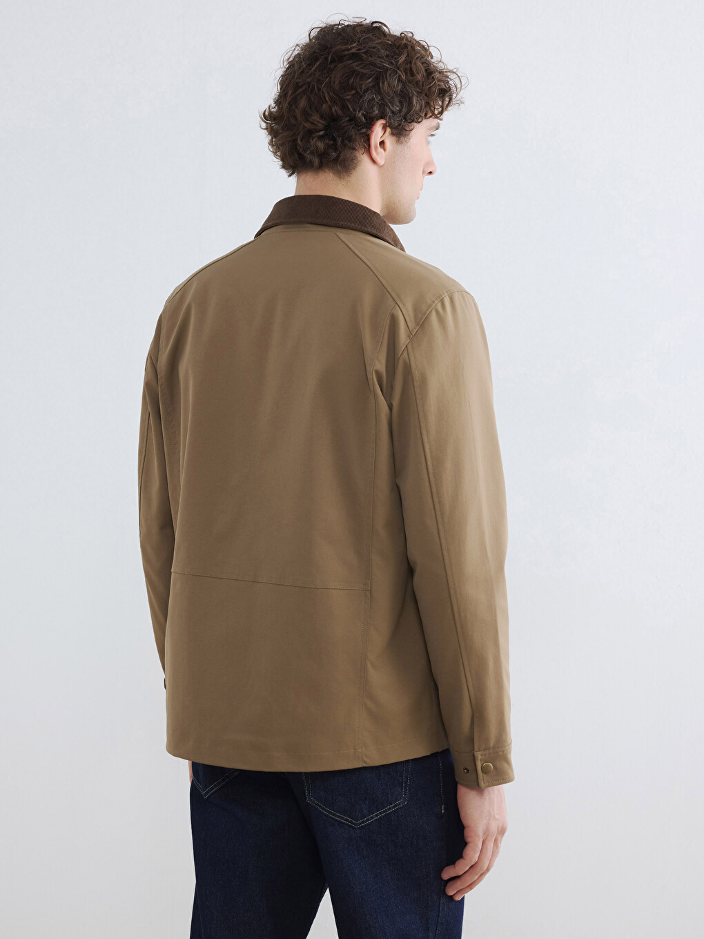 Man Brown Jacket-5