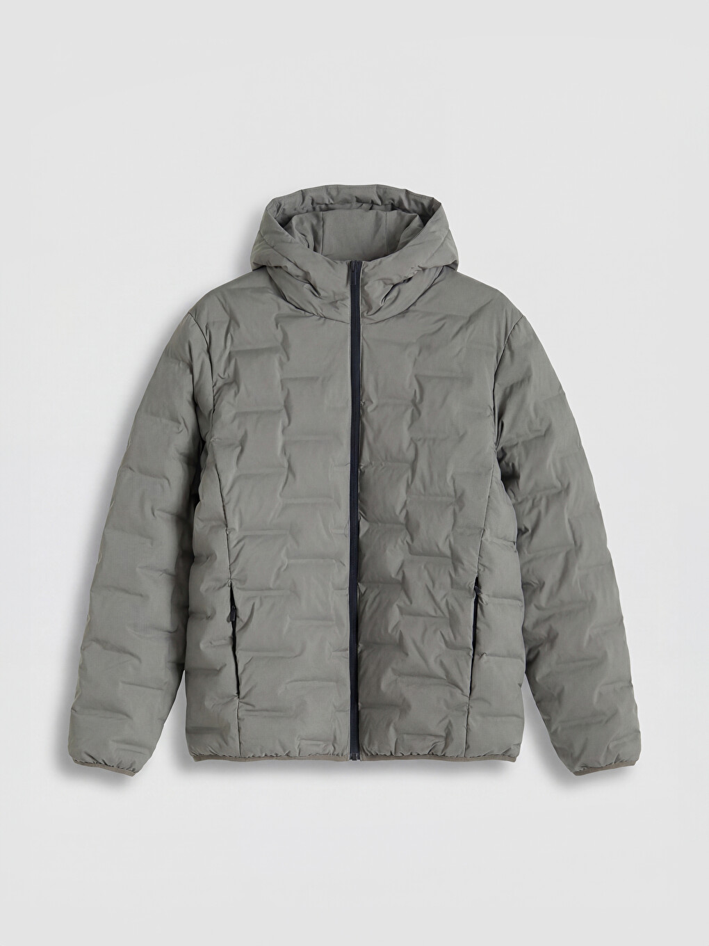 Slim Fit Hooded Men's Coat-5