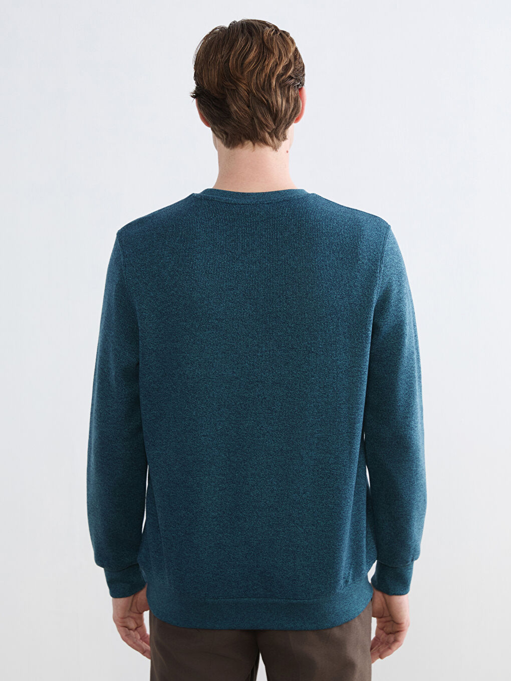 Crew Neck Men's Sweatshirt-3