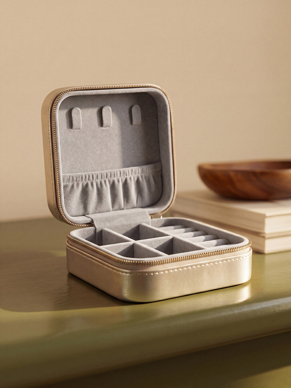 Metal Makeup Organizer-1