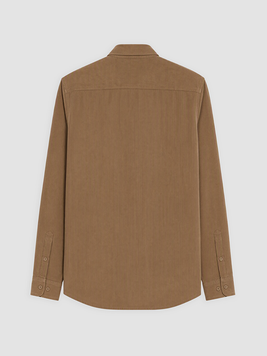 Regular Fit Men's Velvet Shirt-5