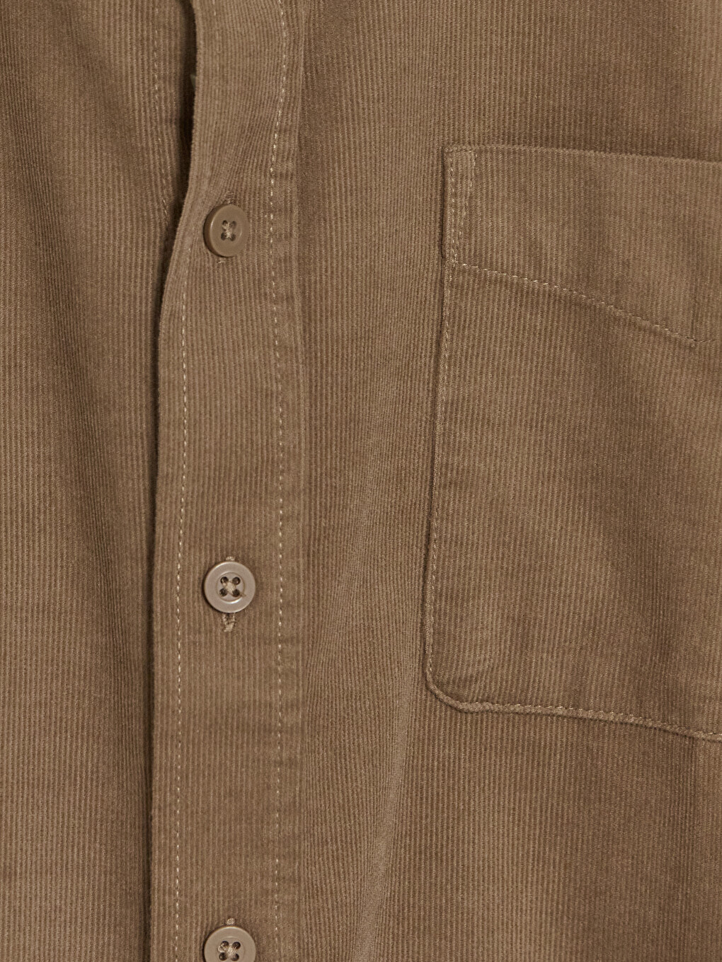 Regular Fit Men's Velvet Shirt-6