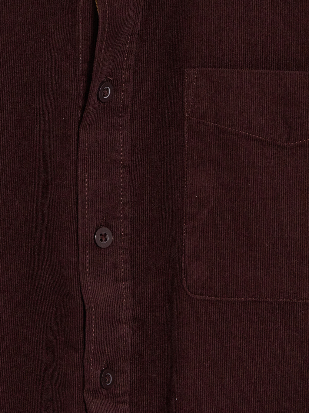 Regular Fit Men's Velvet Shirt-6