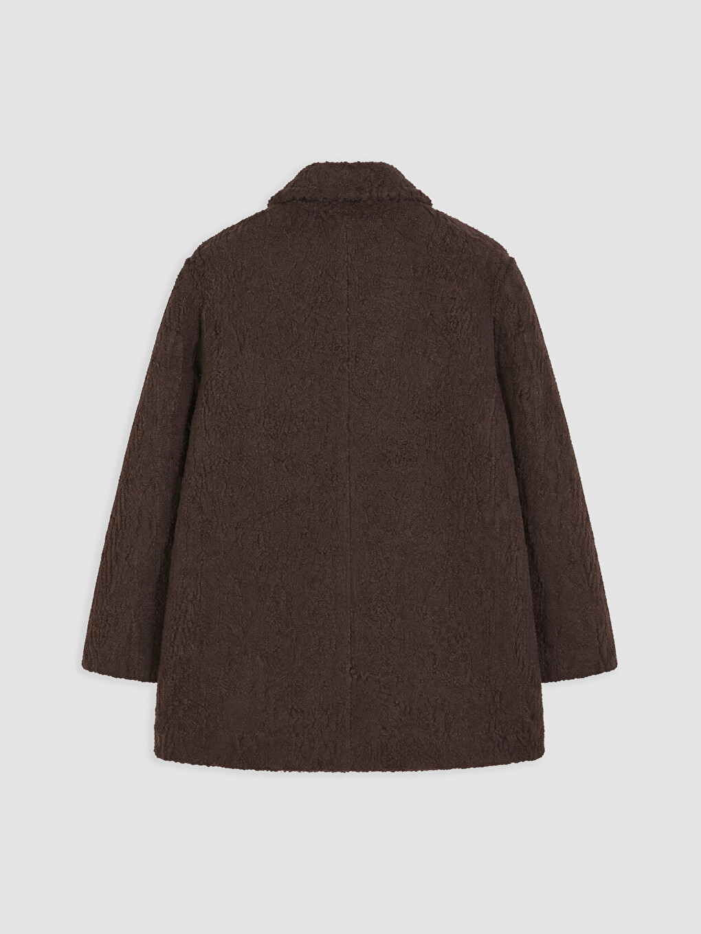 Double Breasted Collar Women's Cachet Overcoat-6