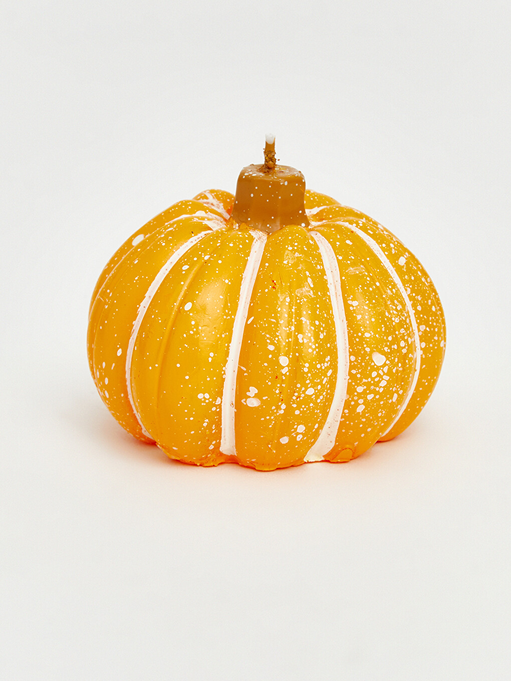Pumpkin Shaped Decorative Candle-3