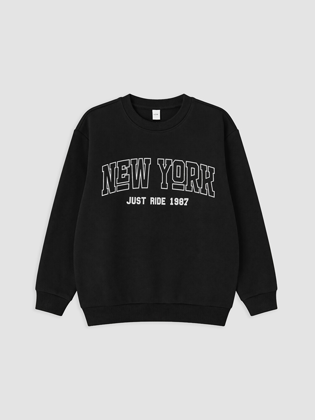 New York Printed Boys' Sweatshirt