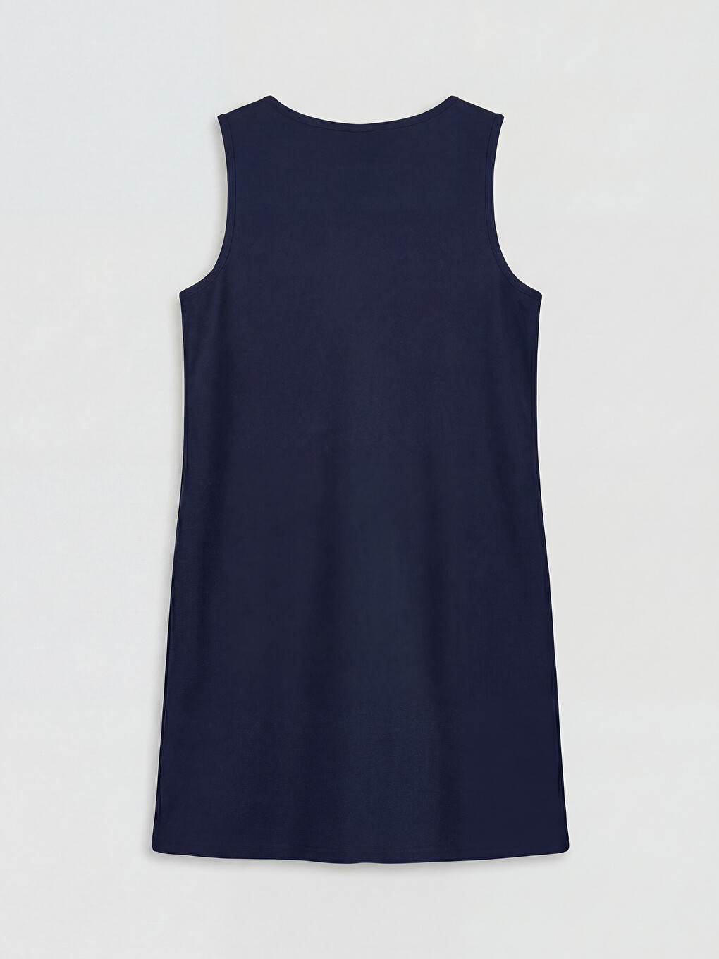 V Neck Girls' Twill Dress-1